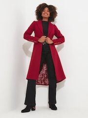 Joe Browns Red Oh So Sophisticated Coat - Image 4 of 8