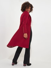 Joe Browns Red Oh So Sophisticated Coat - Image 5 of 8