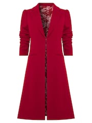 Joe Browns Red Oh So Sophisticated Coat - Image 8 of 8