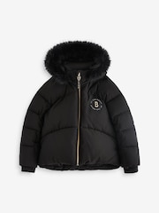 Baker by Ted Baker Black Shower Resistant Coat - Image 11 of 16