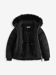 Baker by Ted Baker Black Shower Resistant Coat - Image 12 of 16