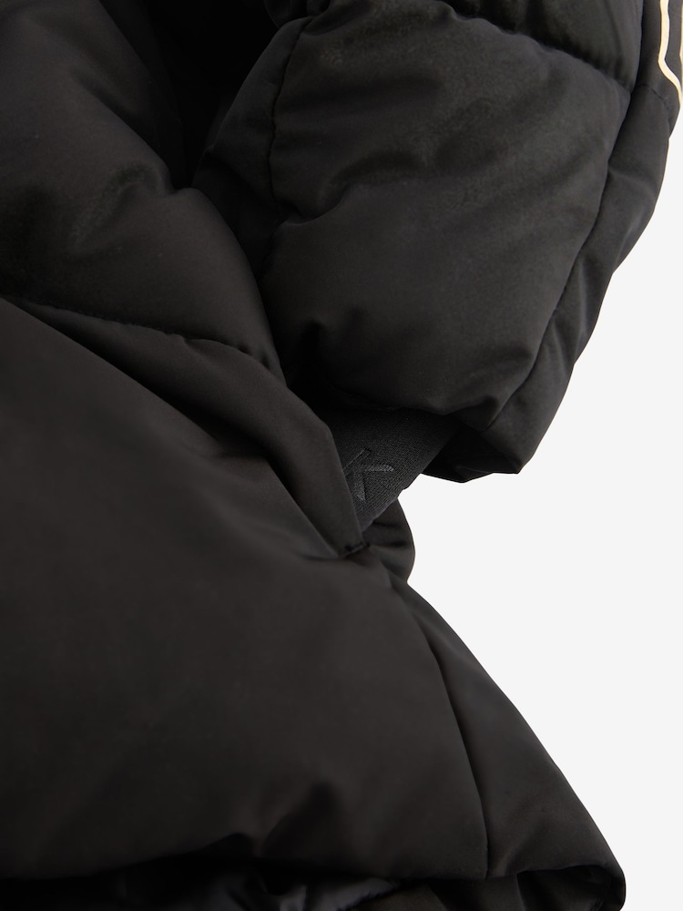 Baker by Ted Baker Black Shower Resistant Coat - Image 15 of 16