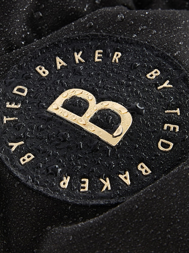 Baker by Ted Baker Black Shower Resistant Coat - Image 16 of 16