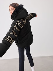 Baker by Ted Baker Black Shower Resistant Coat - Image 8 of 16