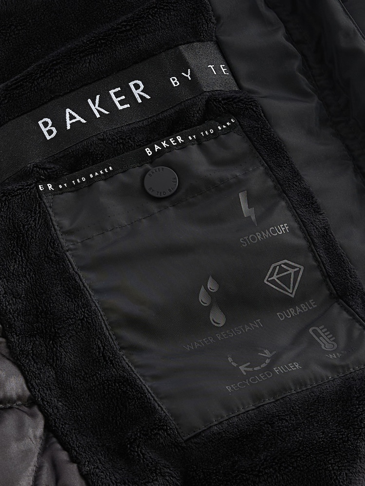 Baker by Ted Baker Shower Resistant Long Padded Coat - Image 15 of 15