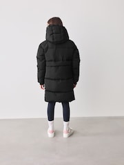 Baker by Ted Baker Shower Resistant Long Padded Coat - Image 2 of 15