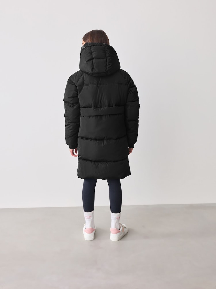 Baker by Ted Baker Shower Resistant Long Padded Coat - Image 2 of 15