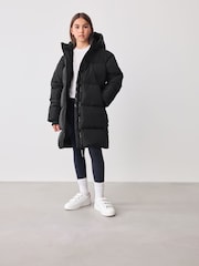 Baker by Ted Baker Shower Resistant Long Padded Coat - Image 4 of 15