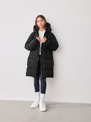 Baker by Ted Baker Shower Resistant Long Padded Coat - Image 5 of 15
