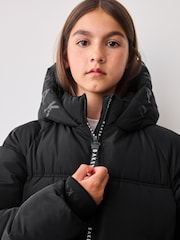 Baker by Ted Baker Shower Resistant Long Padded Coat - Image 7 of 15