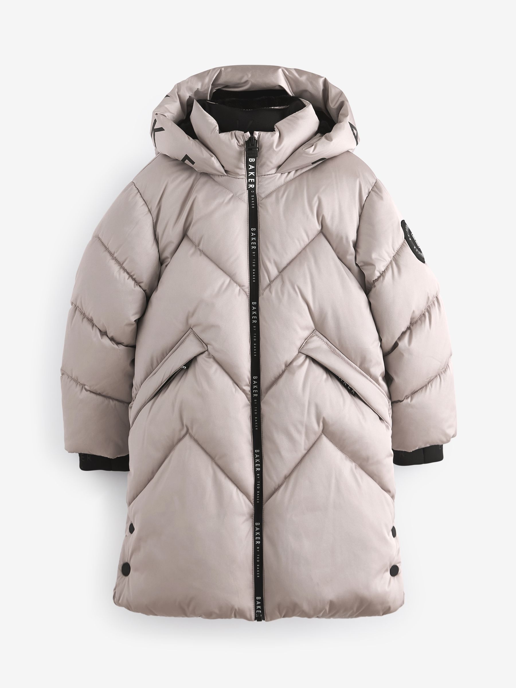 Buy Baker by Ted Baker Shower Resistant Long Padded Coat