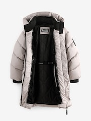 Baker by Ted Baker Shower Resistant Long Padded Coat - Image 11 of 16
