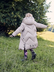 Baker by Ted Baker Shower Resistant Long Padded Coat - Image 3 of 16
