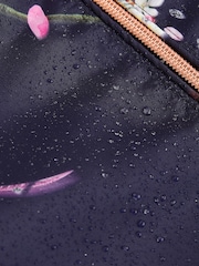 Baker by Ted Baker Navy Shower Resistant Printed Raincoat - Image 16 of 16