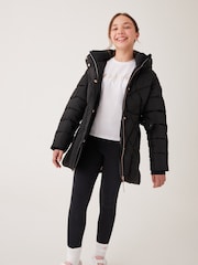 Baker by Ted Baker Black Mid Length Coat - Image 2 of 16