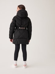 Baker by Ted Baker Black Mid Length Coat - Image 3 of 16