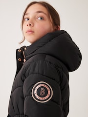 Baker by Ted Baker Black Mid Length Coat - Image 6 of 16