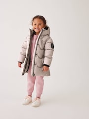 Baker by Ted Baker Oyster Shower Resistant Scallop Padded Coat - Image 1 of 17