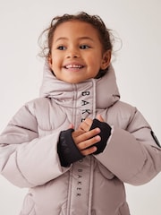Baker by Ted Baker Oyster Shower Resistant Scallop Padded Coat - Image 14 of 17