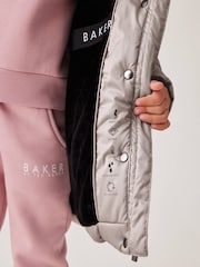 Baker by Ted Baker Oyster Shower Resistant Scallop Padded Coat - Image 7 of 17