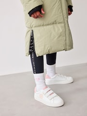 Baker by Ted Baker Khaki Green Shower Resistant Belted Coat - Image 8 of 17