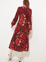 Joe Browns Red Savannah Boho Dress - Image 3 of 6