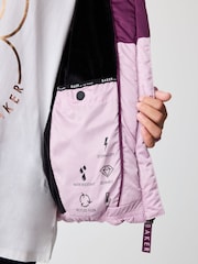 Baker by Ted Baker Multi Shower Resistant Colour Block Padded Coat - Image 6 of 13