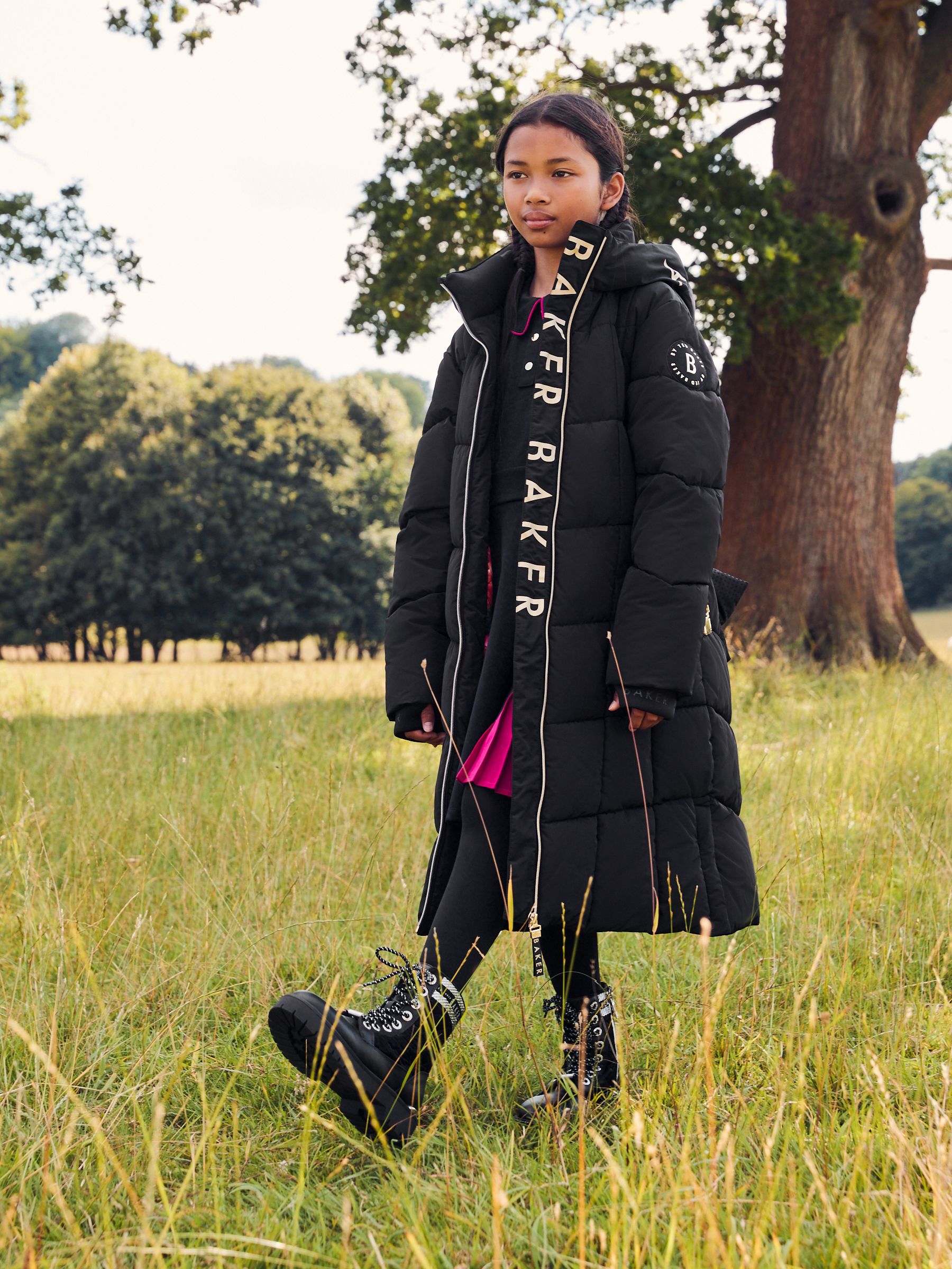 Ted baker black coat womens cheap