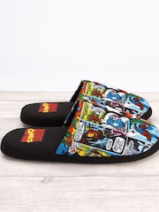 Vanilla Underground Black Marvel Winter Slippers - Image 3 of 5