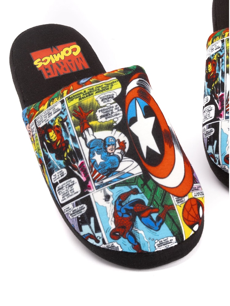 Marvel®, Schwarz - Vanilla Underground Winter-Hausschuhe - Bild 4 von 4 Marvel®, Schwarz - Vanilla Underground Winter-Hausschuhe - Bild 4 von 4