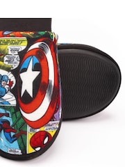 Vanilla Underground Black Marvel Winter Slippers - Image 5 of 5