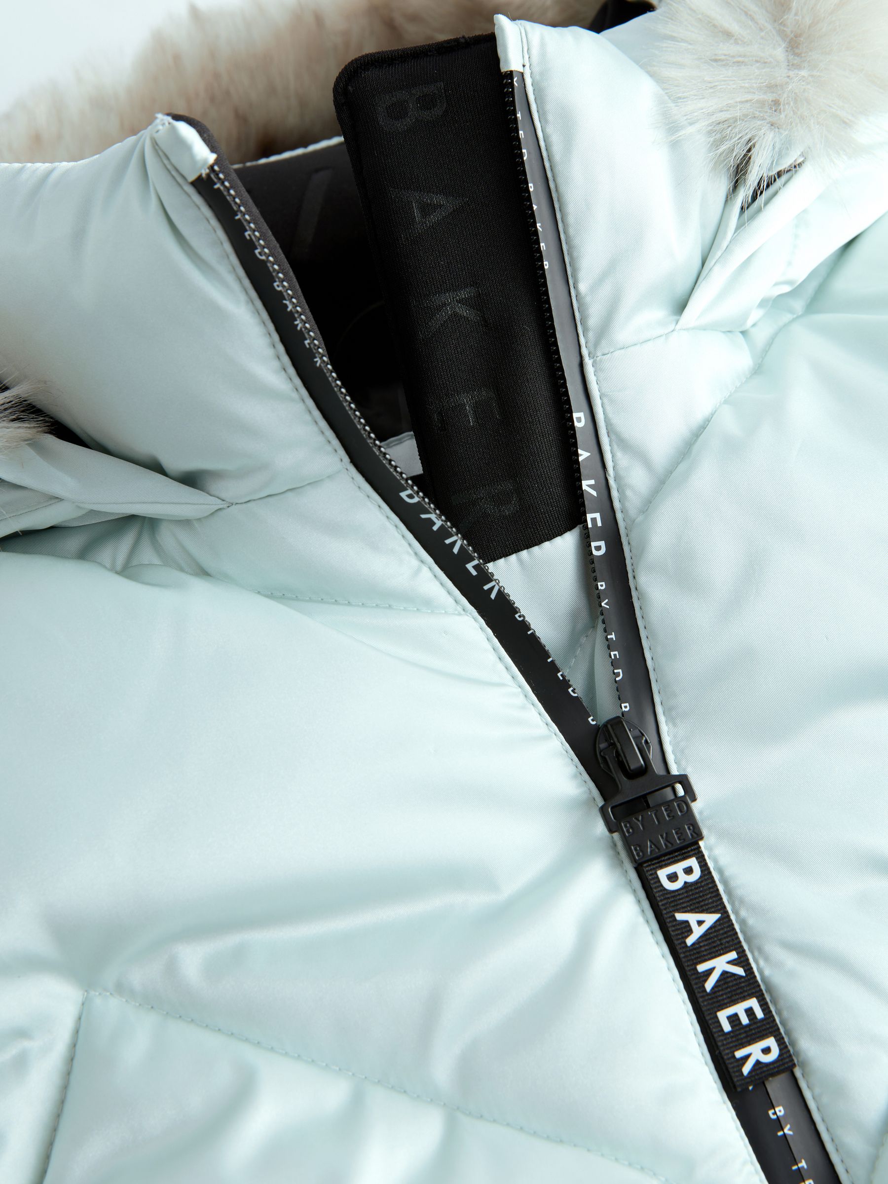 Baker by Ted Baker Shower Resistant Long Padded Coat