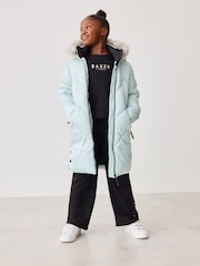 Baker by Ted Baker Shower Resistant Long Padded Coat - Image 2 of 14