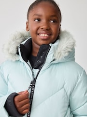 Baker by Ted Baker Shower Resistant Long Padded Coat - Image 3 of 14