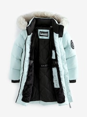 Baker by Ted Baker Shower Resistant Long Padded Coat - Image 7 of 14
