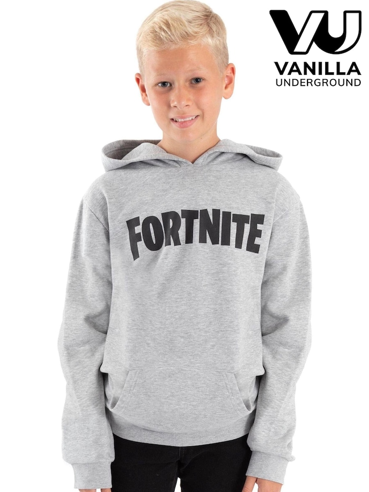Vanilla Underground Grey Fortnite Gaming Hoodie - Image 1 of 6
