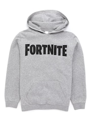 Vanilla Underground Grey Fortnite Gaming Hoodie - Image 2 of 6