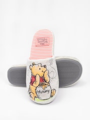 Vanilla Underground Ecru Winnie the Pooh Womens Winter Mule Slippers - Image 3 of 5