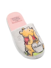 Vanilla Underground Ecru Winnie the Pooh Womens Winter Mule Slippers - Image 5 of 5