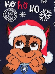 Vanilla Underground Blue Paw Patrol Kids Xmas Jumper - Image 5 of 5