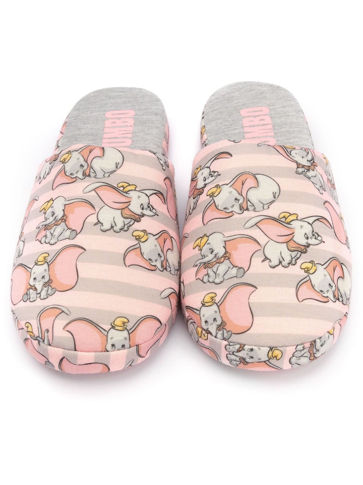 Vanilla Underground Grey Dumbo Womens Winter Mule Slippers - Image 3 of 5