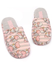 Vanilla Underground Grey Dumbo Womens Winter Mule Slippers - Image 4 of 5