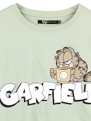 Vanilla Underground Green Garfield Long Leg Pyjamas Set - Image 5 of 5