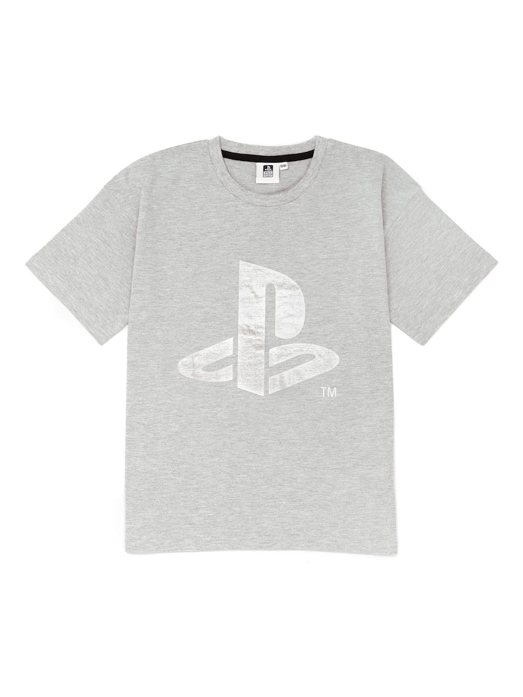 Vanilla Underground Grey Playstation Long Leg 100% Cotton Pyjamas - Image 2 of 6