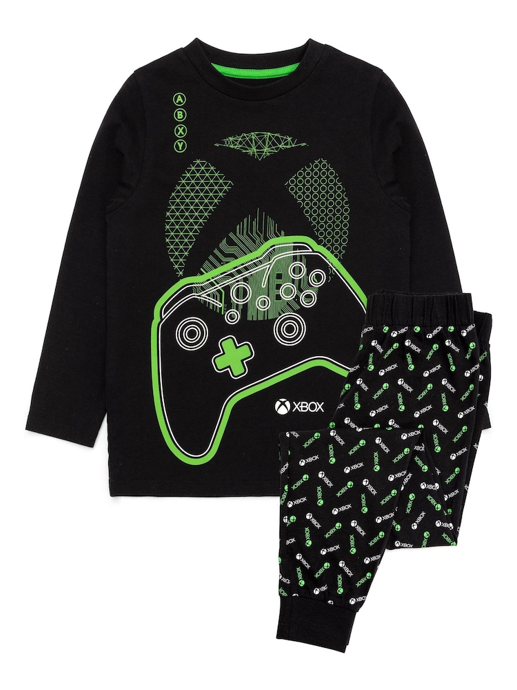 Vanilla Underground Black Xbox Kids Pokemon Long Leg Pyjamas Set - Image 2 of 5