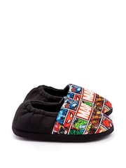 Vanilla Underground Black Marvel Winter Slippers - Image 3 of 5