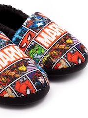 Vanilla Underground Black Marvel Winter Slippers - Image 5 of 5