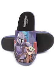 Vanilla Underground Grey Mandalorian Winter Slippers - Image 2 of 5