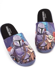 Vanilla Underground Grey Mandalorian Winter Slippers - Image 3 of 5