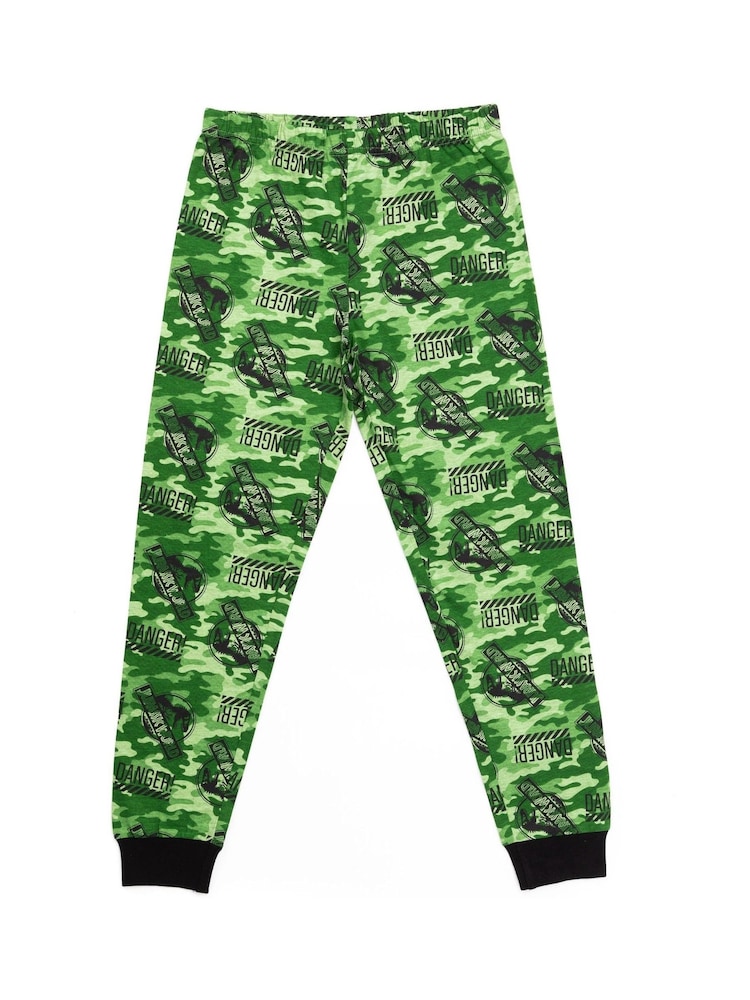 Vanilla Underground Black Jurassic World Kids Pokemon Long Leg Pyjamas Set - Image 2 of 6